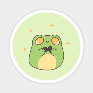 Frog with a Bow Tie Magnet